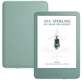 Ava Sterling – Das Archiv der Ewigkeit als E-Book auf einem E-Reader